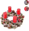 Adventskranz MCW-H50, Weihnachtsdeko Adventsgesteck Produktbild-Vorschau 5