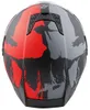 Bogotto Rapto Demon Helm, grau/rot matt, L Produktbild-Vorschau 7