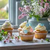 Günthart 24 Blumen rosa aus Zucker Produktbild-Vorschau 5