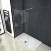 A modern bathroom corner with a walk-in shower. Produktbild-Vorschau