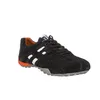 A single black sneaker with orange and white accents is shown against a white background. Anteprima dell’immagine prodotto