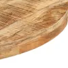 vidaXL Tavolo da bistrot rotondo Ø60x75 cm Legno di mango Anteprima dell’immagine prodotto 3