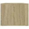 Tavolino in rovere Sonoma 80x50x40 cm Materiale a base di Anteprima dell’immagine prodotto 6