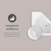 Schulte Eckbadewanne Komplettset Garda, 135x135 cm, Produktbild-Vorschau 5