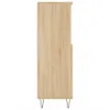 vidaXL Deska barowa dąb sonoma 60x36x110 cm materiał Podgląd zdjęcia produktu 7