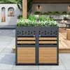 okwish Úložný box na popelnice 2x 120-240 litrů, Náhled obrázku produktu 2