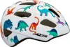 Kinderfahrradhelm Lazer Pnut KinetiCore Weiß Dinosaurier Produktbild-Vorschau 1