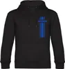 multifanshop Kapuzen Sweatshirt - Hoffenheim - Streifen, Produktbild-Vorschau 1
