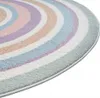 Moderner Kinderzimmer Teppich mit Pastellkreisen – Produktbild-Vorschau 4