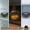 BigDean Glasbehälter mit Deckel in 3 Größen - Produktbild-Vorschau 4
