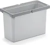 A light gray trash bin insert with a gray rim, shown against a white background. Produktbild-Vorschau
