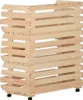 vidaXL Vozík na zeleninu 77x30x80 cm borovicový masiv Náhled obrázku produktu 3