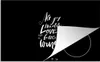 KitchenYeah© Herdabdeckplatte Zitat "All you need is love Produktbild-Vorschau 1