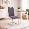 Schwingstuhl KellyC Grau, Cut-Out Griff, 43x98x58 cm Produktbild-Vorschau 1