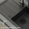 QUADRON Granitspüle READY-MAX GraniteQ Küchenspüle Produktbild-Vorschau 8