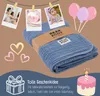 Babydecke - Musselin Fleecedecke (Baumwolle,Fleece) Produktbild-Vorschau 6