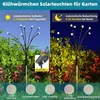 Solarlampen, Solarleuchten, 4 Stück Solar Glühwürmchen Produktbild-Vorschau 2