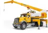 A yellow and white Liebherr crane truck. Náhľad obrázku produktu