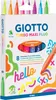 GIOTTO F453800 Étui à feutres Maxi Fluo - 6 couleurs Voir les images du produit 2