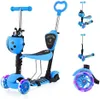 Asato Kinderscooter 5-in-1 mit LED-Rädern, Sitz und Produktbild-Vorschau 12
