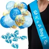 Oblique Unique Baby Shower Party Deko Set Jungs - It's A Produktbild-Vorschau 1