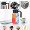 Luvan 2L Thermos Fiaschetta in acciaio inox a doppia parete Anteprima dell’immagine prodotto 6