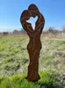 Liebespaar 90x27cm Gartenstecker Edelrost Gartendeko Rost Produktbild-Vorschau 1