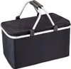 Termo nákupní skládací košík 48 x 27 x 23 cm černý Náhled obrázku produktu 1