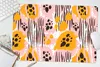 MuchoWow® Schreibtischunterlage Orange - Rosa - Abstrakt Produktbild-Vorschau 5