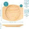 Navaris 4x Gusseisenpfanne klein mit Holz Stand - Produktbild-Vorschau 6