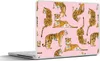 MuchoWow® Laptop Aufkleber Sticker Cover Muster - Tiger - Produktbild-Vorschau 1