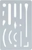 Ecobra Radierschablone 4011123210906 Produktbild-Vorschau 3