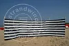 Paravento da spiaggia 5 m blu navy/bianco in Poliacrilico - Anteprima dell’immagine prodotto 2