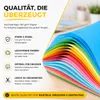 100x papier kolorowy A4 Papier kolorowy 140 g/m² - papier Podgląd zdjęcia produktu 3