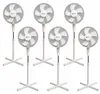 6x BURI Standventilator 45W | Höhenverstellbar 120-130 cm | Produktbild-Vorschau 1