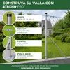 Poste redondo galvanizado Strend Pro METALTEC ZN, diámetro Vista previa de la imagen del producto 4
