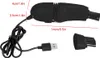 A black USB mini vacuum cleaner set for PC and laptop, with dimensions indicated. Voir les images du produit