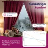 2er Set Verdunkelungsgardine mit U-Band, Blackout Vorhang Produktbild-Vorschau 5