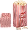 Relaxdays Popcorntüten, 100er Set, gestreift, Retro-Optik, Produktbild-Vorschau 1