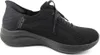 Skechers scarpe da donna slip-on Sporty suola in gomma nero Anteprima dell’immagine prodotto 42