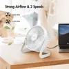 LogiLink USB Schreibtischventilator 6' weiß Produktbild-Vorschau 11