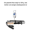 Wanderstöcke Faltbar,Trekkingstöcke,Ultraleicht Carbon,mit Produktbild-Vorschau 3