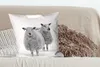 MuchoWow® Zierkissen Sofakissen Wohnzimmer Dekokissen 60x60 Produktbild-Vorschau 4