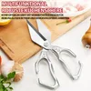 Küchenschere,25cm Multifunktions Haushaltsschere, 3CR13 Produktbild-Vorschau 3