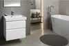 Lavabo in Vetroceramica PARLA, 80x38cm, bianco Anteprima dell’immagine prodotto 2
