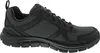 A side view of a black Skechers men's sneaker. Voir les images du produit