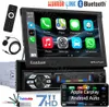 7 Zoll 1 DIN AUTORADIO GPS CARPLAY BLUETOOTH USB TF FM MP5 Produktbild-Vorschau 1