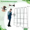 Kovová mříž s mřížovinovou sítí pro popínavé rostliny Náhled obrázku produktu 2