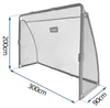 Fußballtor 300 x 200 x 90 cm NS-497 schwarz Produktbild-Vorschau 10