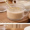 4 Pcs Kaffeebecher Vintage Macchiato Gläser mit Deckel und Produktbild-Vorschau 3